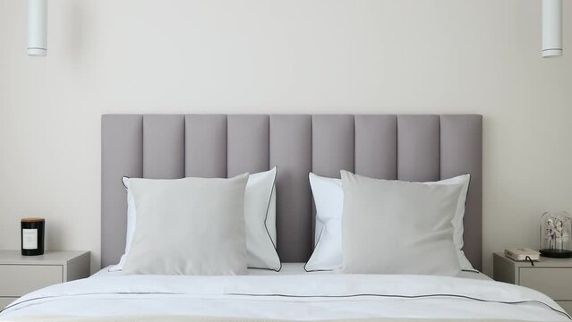 Video about a cozy apartment with homestaging