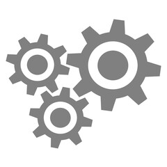 Digital image of gears