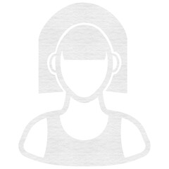 Composite image of female likeness