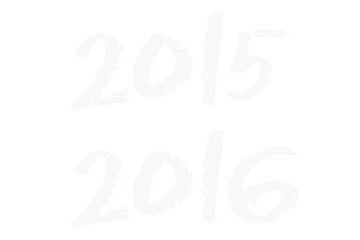 2015 and 2016 numbers against black background