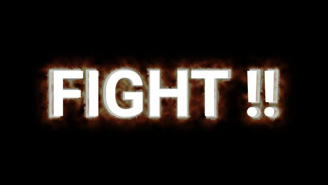 fight 321 countdown animation