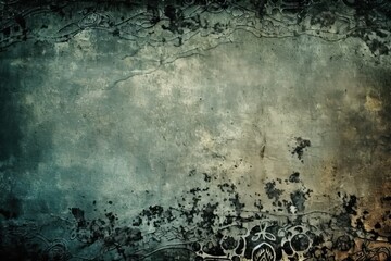 grungy background with a distressed pattern. Generative AI