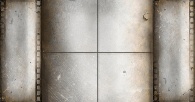 Countdown film frame background