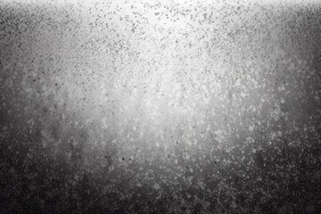 black and white close-up photograph of water droplets. Generative AI