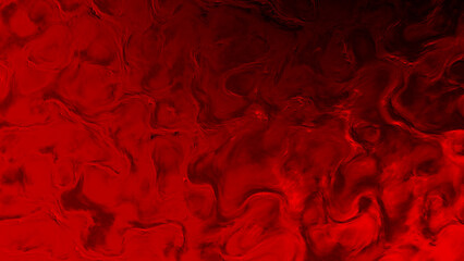 burning red and orange organized shapes texture - abstract 3D rendering