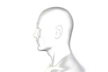 Illustrative image of human representation 