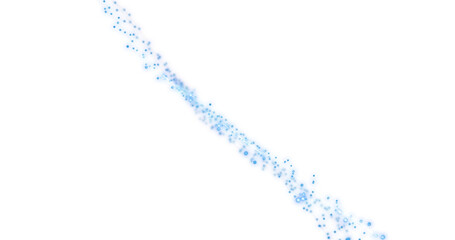 Molecule structure on white background