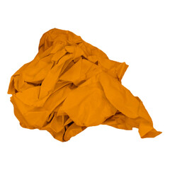 Graphic image of yellow crumpled paper