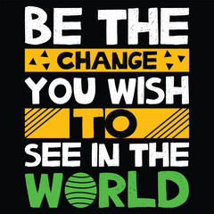 Motivational quotes typography t shirt design 