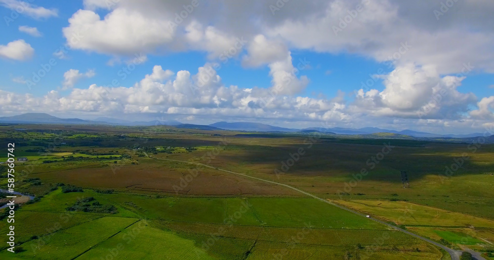 Sticker Calm view of scenic landscape