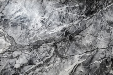 black and white marble texture background. Generative AI