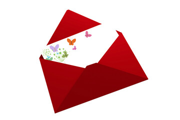 Valentines day love letter