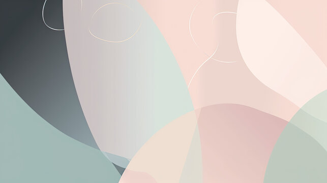 Fototapeta Minimalistic pastel abstract wallpaper