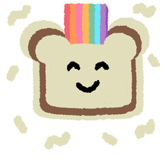 Rainbow breads 