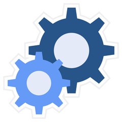 Settings Sticker Icon