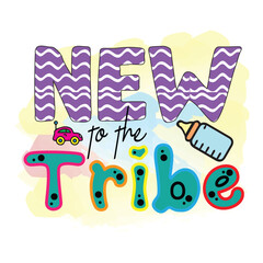 Obraz premium Baby Sublimation Design