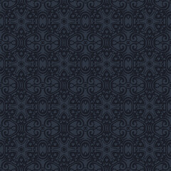 Obraz na płótnie Canvas black etnic ornament pattern