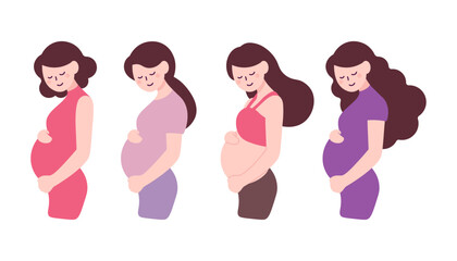 妊婦　女性　セット