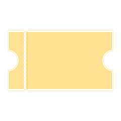 Golden Ticket Sticker Bullet Journal Blank
