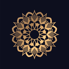 Luxury mandala background Design vector