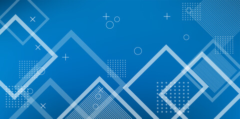 blue abstract geometric dynamic  for business finance and technology background