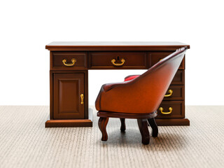 ミニチュアの書斎