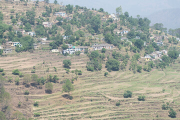 Village landscape Uttrakhand