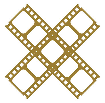 recommend clip art: Silhouette of the Filmstrip for Art Illustration, Movie Poster, Apps, Website, Pictogram or Graphic Design Element. Format in PNG
