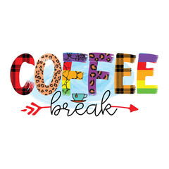 Coffee Sublimation Design