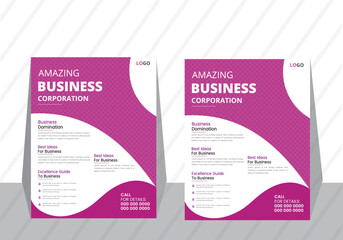 vector business card design template