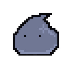 Obraz premium Black Bean Slime They like daifuku