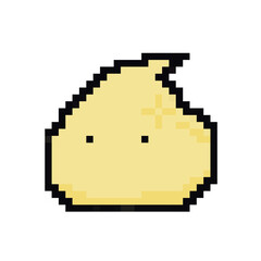 Obraz premium Lemon Slime They like to drink lemon juice 