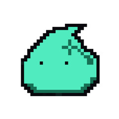 Obraz premium Mint Slime They like mint toothpaste 