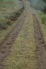 Obraz premium It is a long curvy way