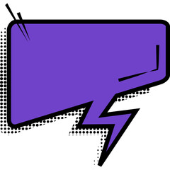 Comic Speech Bubble