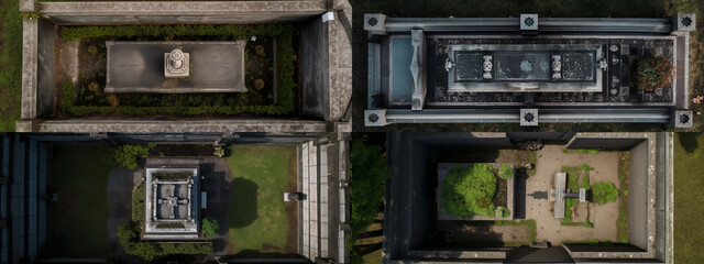 grave, cemetery, graveyard, statue, garden, tree, nature, sculpture, plant, architecture, grass, art, water, forest, old, sky, trees, blank, landscape, billboard, tower, park, building, top view