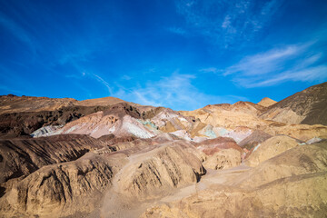 death valley, artist's palette