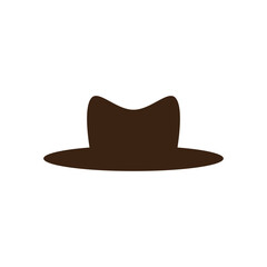 Cowboy hat logo icon