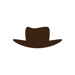 Cowboy hat logo icon