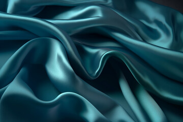 Obraz premium Fondo de textura de tela de seda arrugada. AI generative