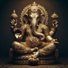 Fototapeta premium ガネーシャ, ganesha, พระคุณเชษฐา, गणेश (ganesha), アジア