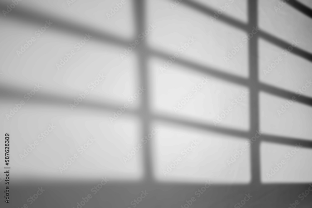 Poster minimalist window shadow overlay
