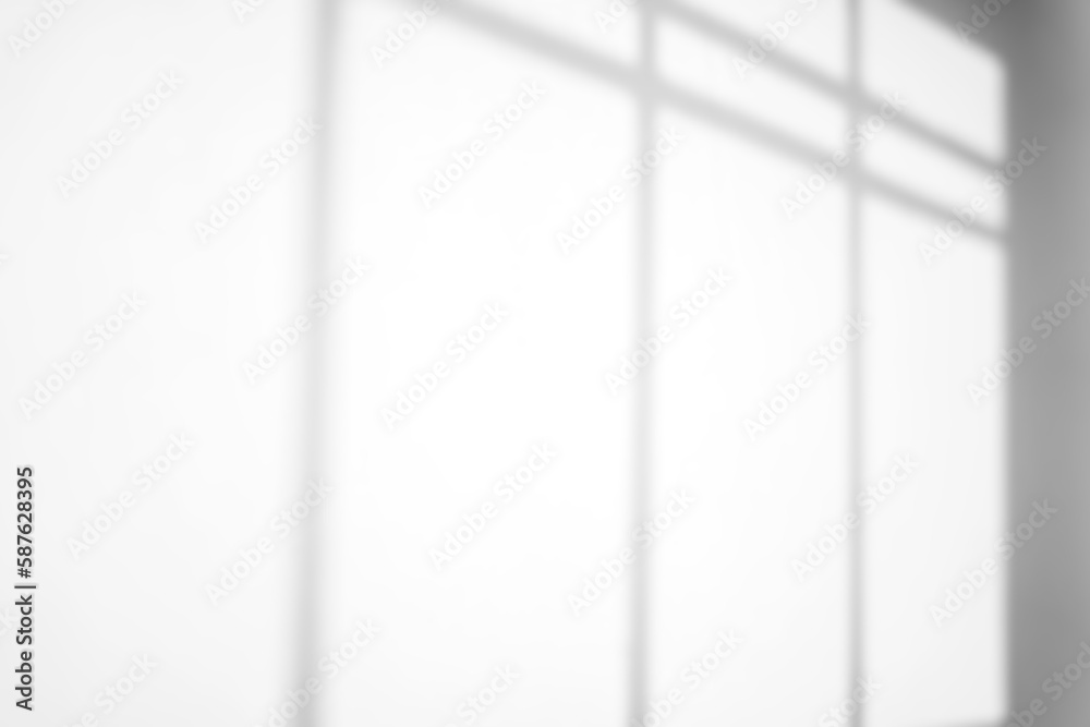 Poster minimalist window shadow frame overlay