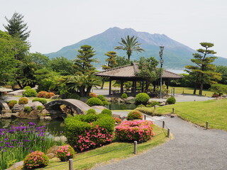 鹿児島仙巌園の庭園