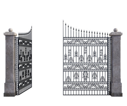 wrought iron railing handrail