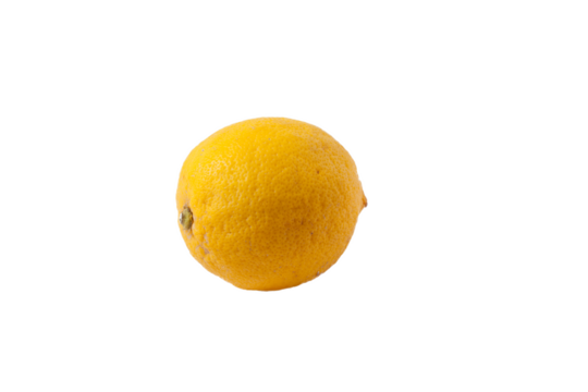 Citron sur fond transparent
