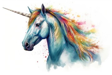 Obraz na płótnie Canvas Whimsical Unicorn