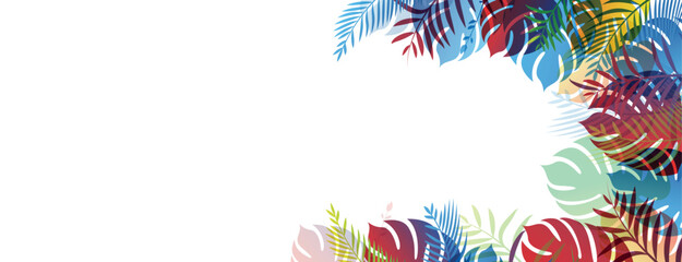 sfondo, piante, vegetazione tropicale lussureggiante,  © xyz+