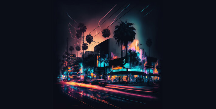 Abstract los angeles grunge hip hop futurism lum hd wallpaper