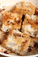 Frying Fish Fillet Block, Alaska Pollock.